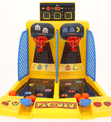 Two Pac-Man Domino game pieces featuring classic Pac-Man characters, perfect for fun gameplay and collection.