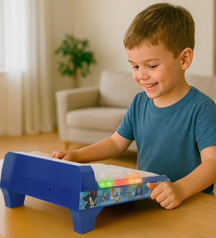 Two Sonic Domino Sonic toy dominoes featuring iconic Sonic the Hedgehog characters, colorful and fun for gaming and collection.