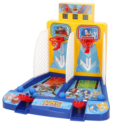Two Sonic Domino Sonic game pieces featuring blue hedgehog characters from the Sonic toys and games collection.
