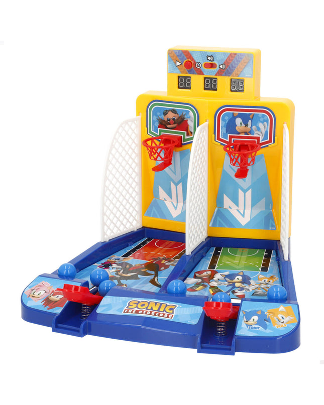 Two Sonic Domino Sonic game pieces featuring blue hedgehog characters from the Sonic toys and games collection.