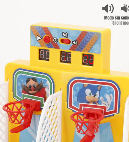 Two Sonic Domino Sonic toy pieces from the game set, featuring colorful, character-themed domino tiles for fun gameplay.