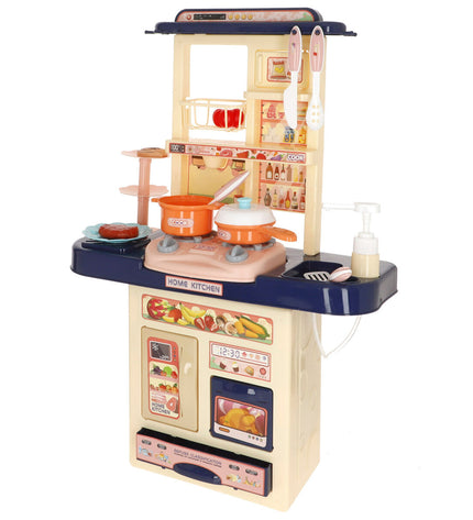 Colorbaby toy kitchen set with 11 pieces, includes stove, sink, and utensils, designed for imaginative play.