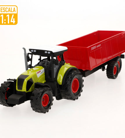 Two Speed & Go toy trucks, cargo carriers measuring 53x15x10 cm, designed for play and vehicle collection.