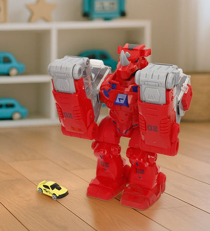 Transformers action figures by BigBuy Kids, 24x28x16 cm, featuring detailed robot characters for play and display.