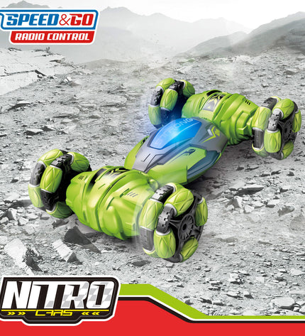 Six Colorbaby remote control police cars, 19x5x13 cm, toy vehicles for kids, colorful plastic play vehicles in the image.