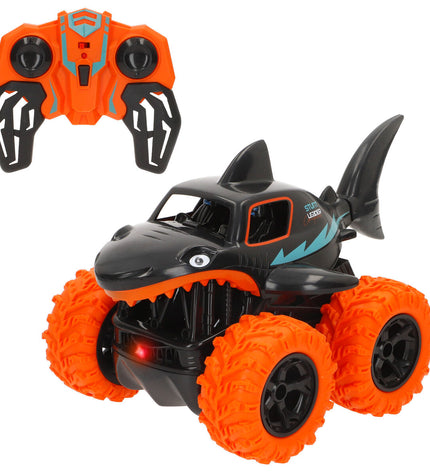 Four Speed & Go remote-controlled police cars, 23x14x15 cm, toy vehicles for kids, shown on a plain background.