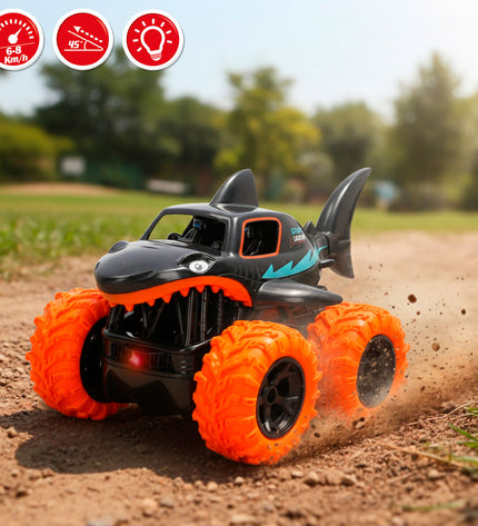 Four Speed & Go remote-controlled police cars, 23x14x15 cm, toy vehicles suitable for kids' play and games.