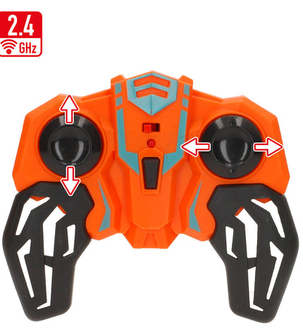 Four Speed & Go remote control police cars, measuring 23x14x15 cm, designed for children’s toy vehicle play.