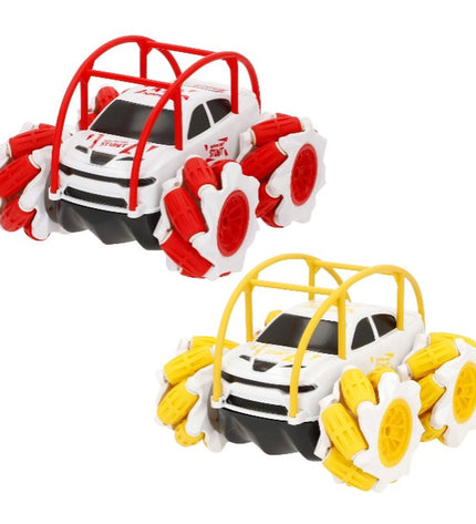 Two Speed & Go remote control police cars, 15x11x15 cm, toy vehicles for kids, shown in a close-up image.