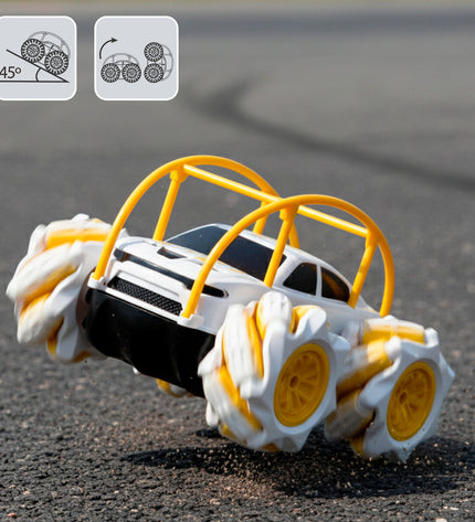 Two Speed & Go remote-controlled police cars, 15x11x15 cm, featuring detailed police vehicle design and remote control operation.