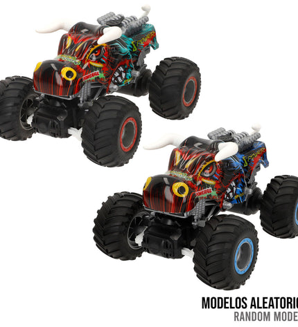 Two Speed & Go remote control police cars measuring 23x15x19 cm, designed for children to play with indoors or outdoors.