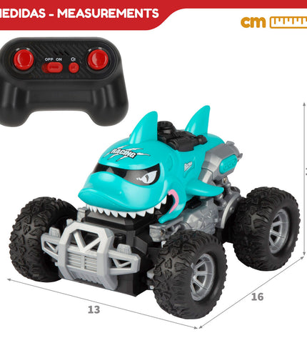 Four Speed & Go remote control police cars, 1:24 scale, measuring 16x12x13 cm, toy vehicles for children.