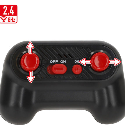 Four Speed & Go remote-controlled police cars, 1:24 scale, measuring 16x12x13 cm, designed for kids' toy vehicle play.