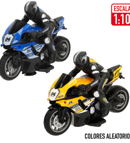Two Speed & Go remote-controlled toy cars with adjustable motors, shown in a close-up with detailed wheels and sleek design.