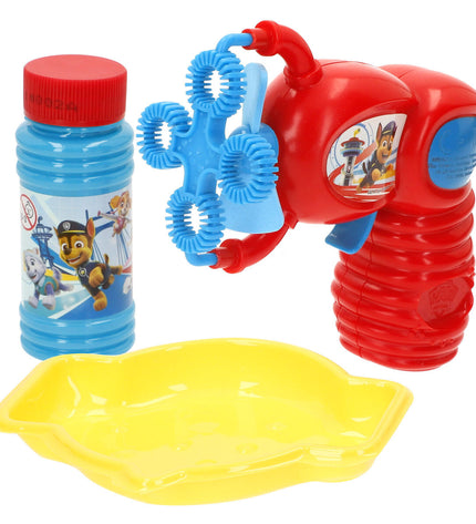 Set of 12 Paw Patrol bubble blowing toys, 50 ml each, in colorful packaging, for outdoor play and games.