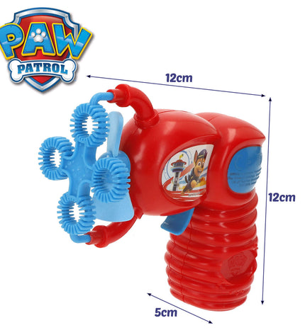 Set of 12 Paw Patrol bubble toys, 50ml each, featuring colorful packaging, designed for outdoor play and outdoor activities.