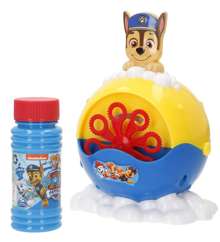Set of six Paw Patrol bubble toys with colorful packaging, 59 ml size, ideal for outdoor play and fun activities.