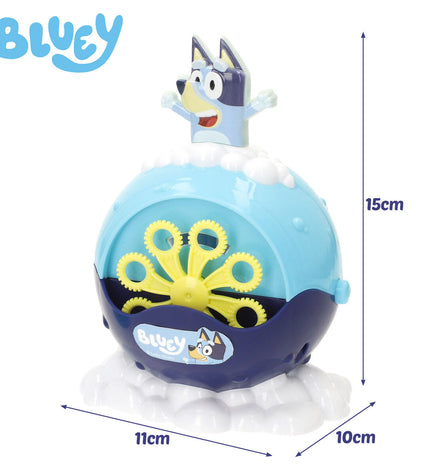 Bluey Bellenblaas Spel set with 6 blue bubble wands, 59 ml each, in a colorful box, for outdoor fun and games.