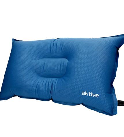 Set of six Aktive TPU cushions, 45x12x27 cm, designed for outdoor camping and hiking comfort.