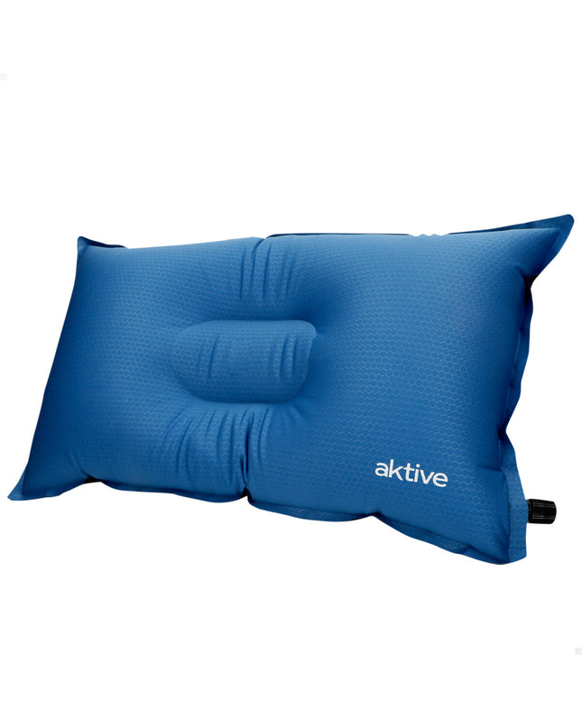 Set of six Aktive TPU cushions, 45x12x27 cm, designed for outdoor camping and hiking comfort.