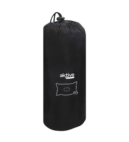 Six Aktive TPU camping and outdoor cushions, 45x12x27 cm, designed for sport, camping, and hiking comfort.