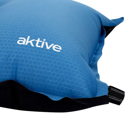 Set of six Aktive TPU cushions for camping and outdoor activities, measuring 45x12x27 cm, ideal for outdoor comfort and support.