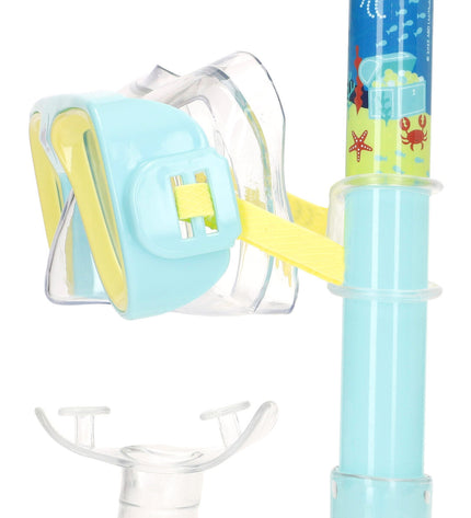 Set of 12 Peppa Pig kids' snorkel masks and tubes for water sports, featuring colorful designs and comfortable fit.