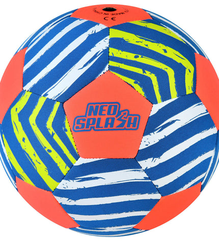 Set of 24 Aktive Neo Splash beach volleyballs for outdoor sport, featuring bright colors and durable design for active play.