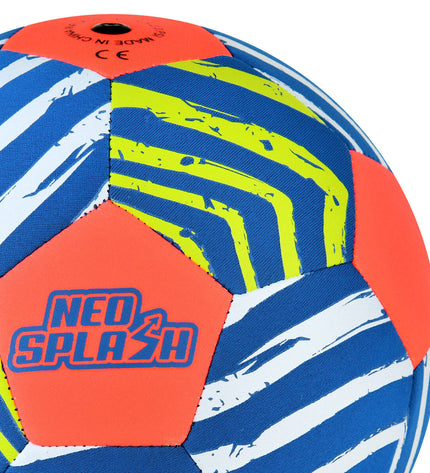 Set of 24 Aktive Neo Splash beach volleyballs for outdoor sports, featuring vibrant designs and durable construction.