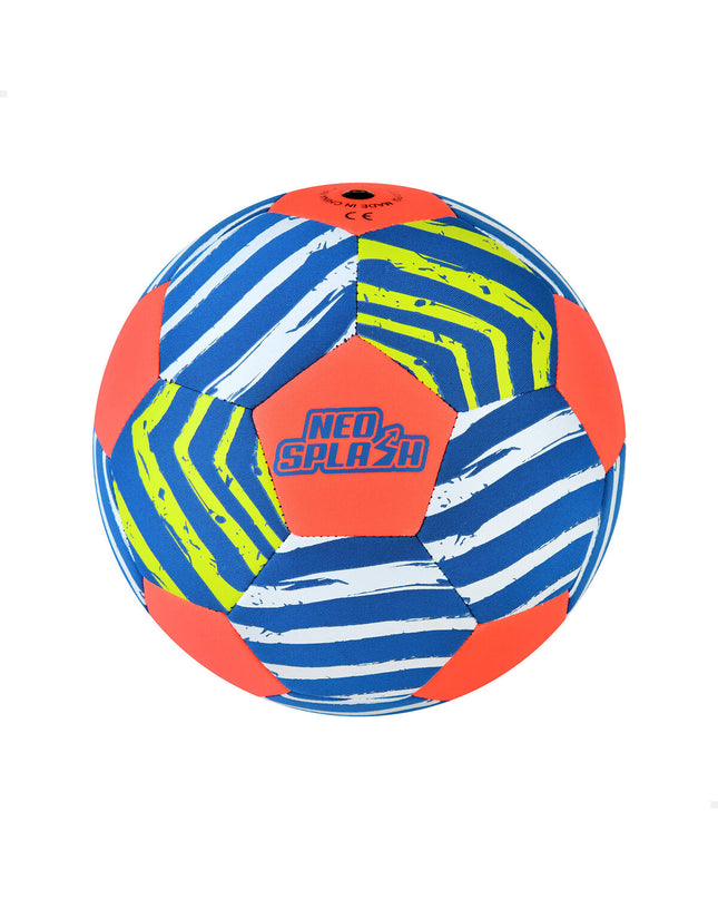 Set of 24 Aktive Strandvoetbal Aktive Neo Splash soccer balls for outdoor beach play, featuring bright colors and durable design.