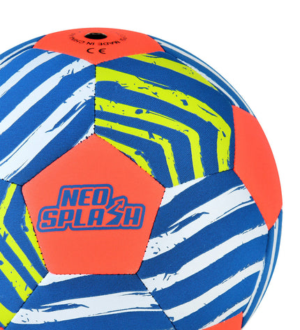 Set of 24 Aktive Strandvoetbal Aktive Neo Splash footballs for outdoor beach soccer, bright colorful design, durable outdoor sports balls
