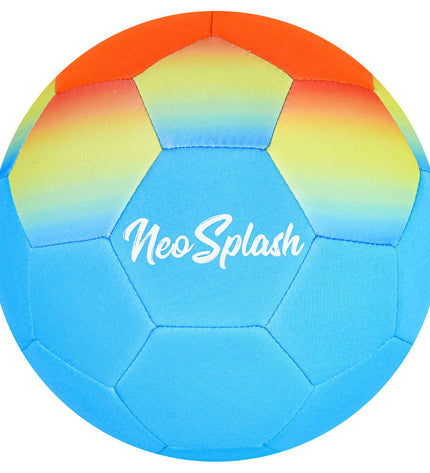 Set of 24 Aktive Neo Splash Strandvoetbal balls for outdoor soccer, featuring vibrant colors and durable design.