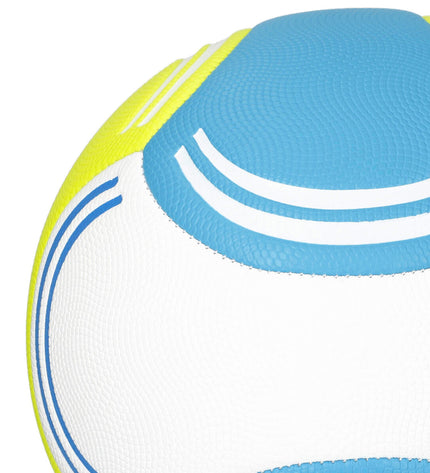 Set of 12 Aktive soccer balls, size 5, measuring 22x22x22 cm, suitable for outdoor sports and play.