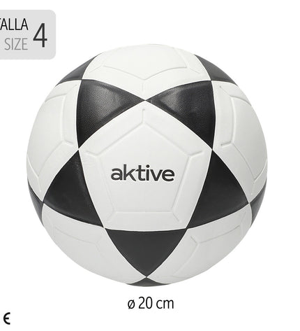 Set of 12 Aktive soccer balls, 20x20x20 cm, suitable for outdoor sports and active play, colorful and durable.