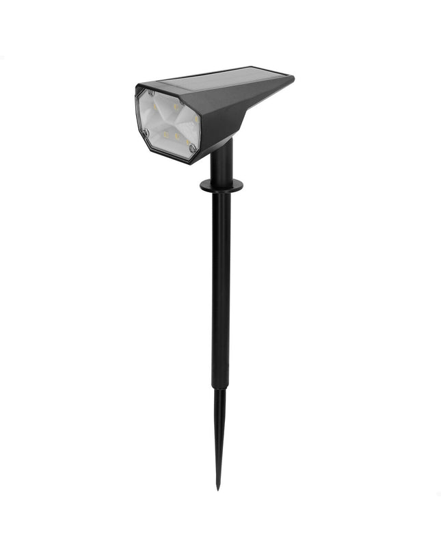 Set of six Aktive outdoor garden decorative solar lamps, 8x37x11 cm, for enhancing outdoor lighting and garden ambiance.