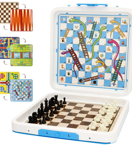 Colorbaby Domino set with four colorful plastic tiles, ideal for kids’ toys and games, featuring vibrant, numbered dots.