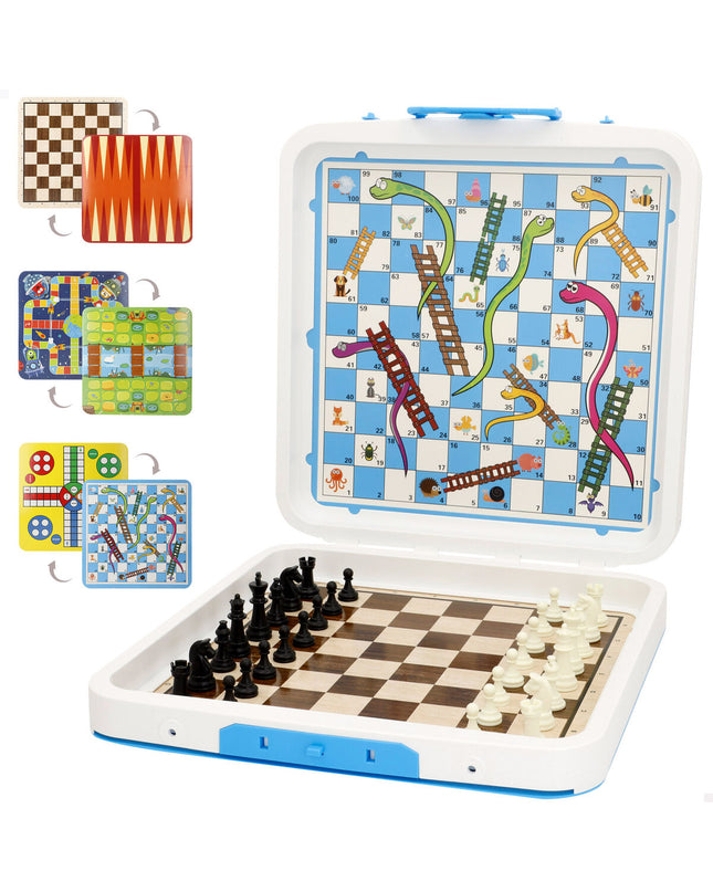 Colorbaby Domino set with four colorful plastic tiles, ideal for kids’ toys and games, featuring vibrant, numbered dots.