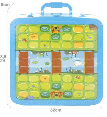 Colorbaby Domino Colorbaby set with four colorful domino pieces for children's games and play.