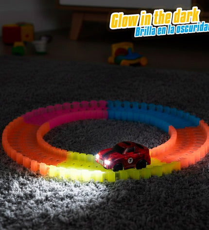 Set of four Speed & Go Vingerskateboards, colorful toy finger skateboards for play and tricks.