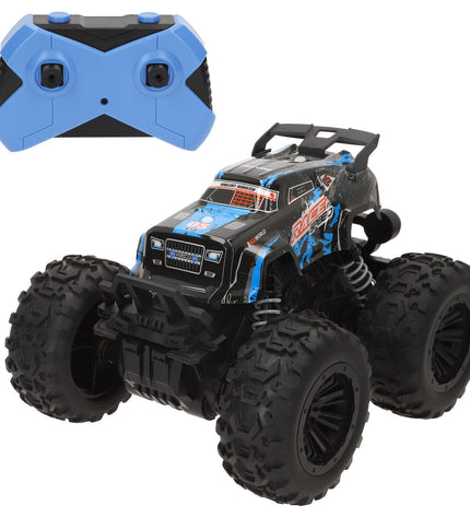 Two Speed & Go remote-controlled cars with speed and go features, shown in a close-up image.