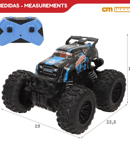 Two Speed & Go remote-controlled motors for toys and vehicles, showcasing their sleek design and control features.