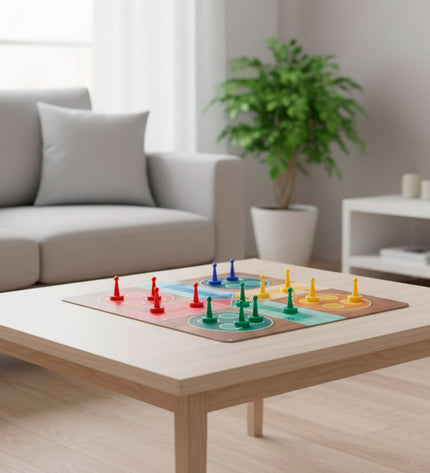 Set of two traditional CB Games toy and game accessories, featuring colorful game pieces and classic play components.