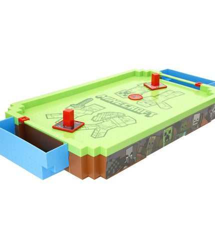Minecraft domino set with two pieces featuring pixelated Minecraft characters and blocks, ideal for gaming and collectible play.