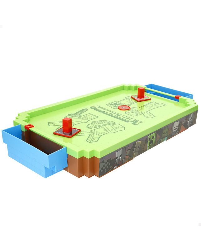 Minecraft domino set with two pieces featuring pixelated Minecraft characters and blocks, ideal for gaming and collectible play.