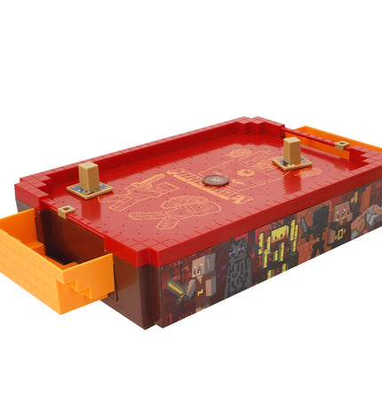 Minecraft Domino set with two colorful game pieces, featuring iconic pixelated design, for fun Minecraft-inspired gameplay.