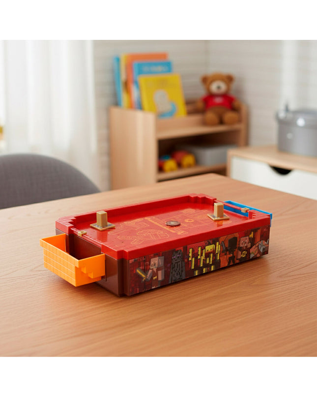 Minecraft Domino set with 2 pieces, featuring iconic pixelated characters and designs from the popular Minecraft game.