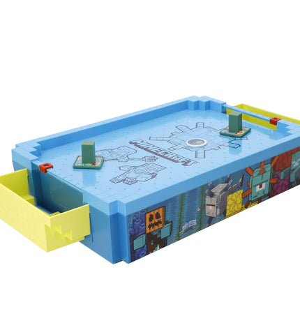 Minecraft domino set with two game pieces featuring pixelated Minecraft character designs for fun tabletop play.