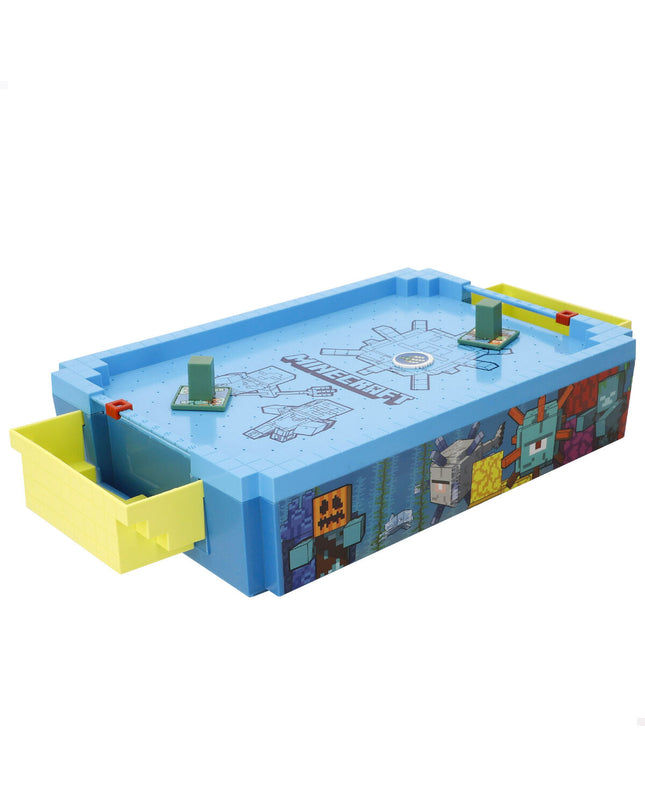 Minecraft domino set with two game pieces featuring pixelated Minecraft character designs for fun tabletop play.