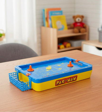 Two Pac-Man Domino sets featuring classic game character designs, perfect for fun gameplay and collectible toy displays.