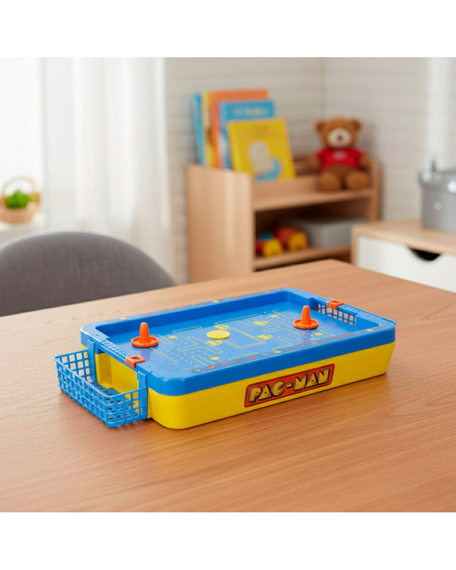 Two Pac-Man Domino sets featuring classic game character designs, perfect for fun gameplay and collectible toy displays.